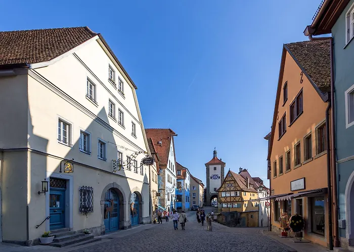 Historik Goldener Hirsch Rothenburg Hotel 3*
