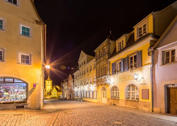 Historik Goldener Hirsch Rothenburg Rothenburg ob der Tauber