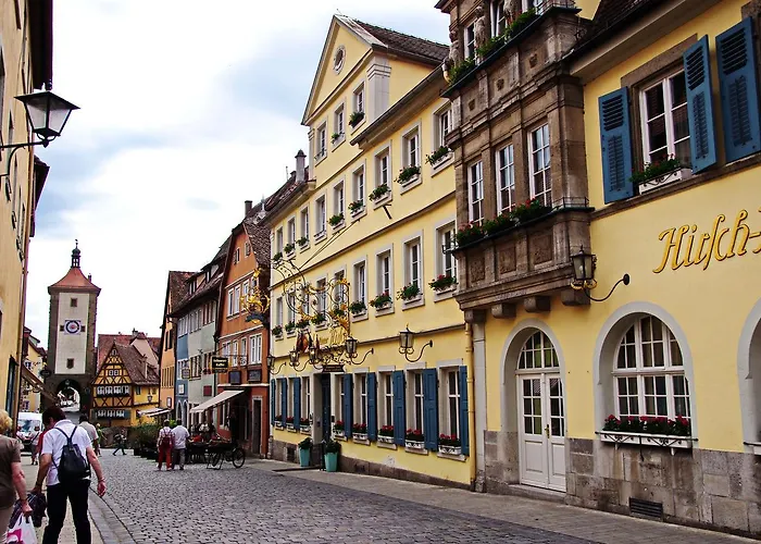 Historik Goldener Hirsch Rothenburg Rothenburg ob der Tauber