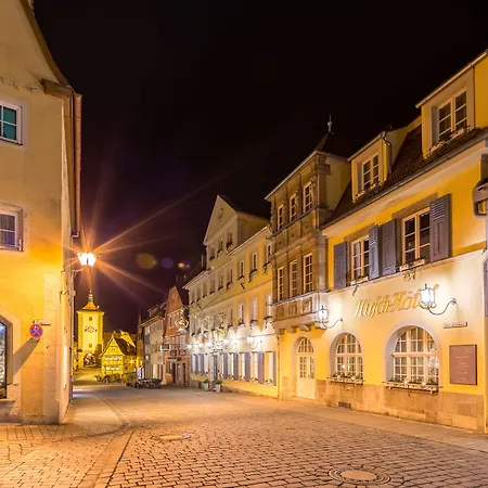 Historik Goldener Hirsch Rothenburg Rothenburg ob der Tauber