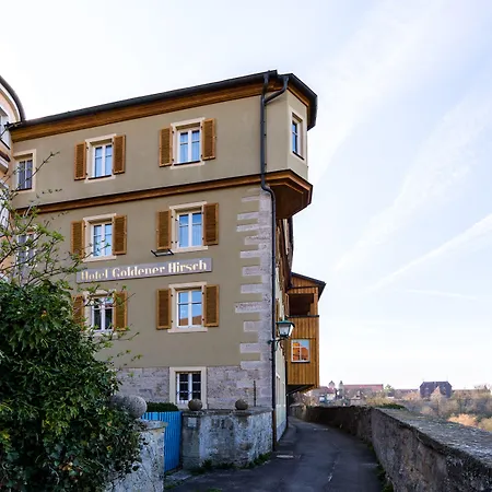 Historik Goldener Hirsch Rothenburg Szálloda