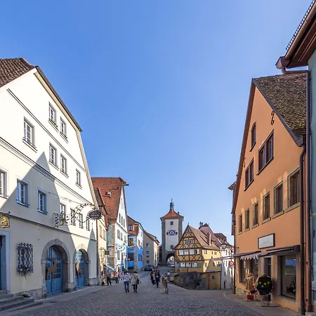 Szálloda Historik Goldener Hirsch Rothenburg 3*