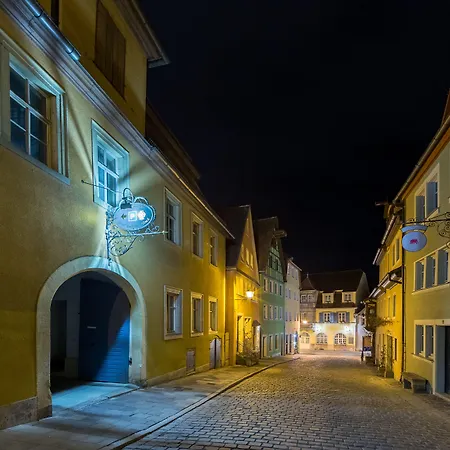 Historik Goldener Hirsch Rothenburg Szálloda Rothenburg ob der Tauber