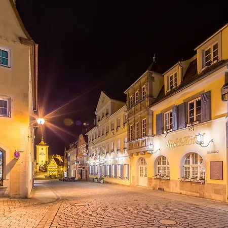 Historik Goldener Hirsch Rothenburg Hotel 3*